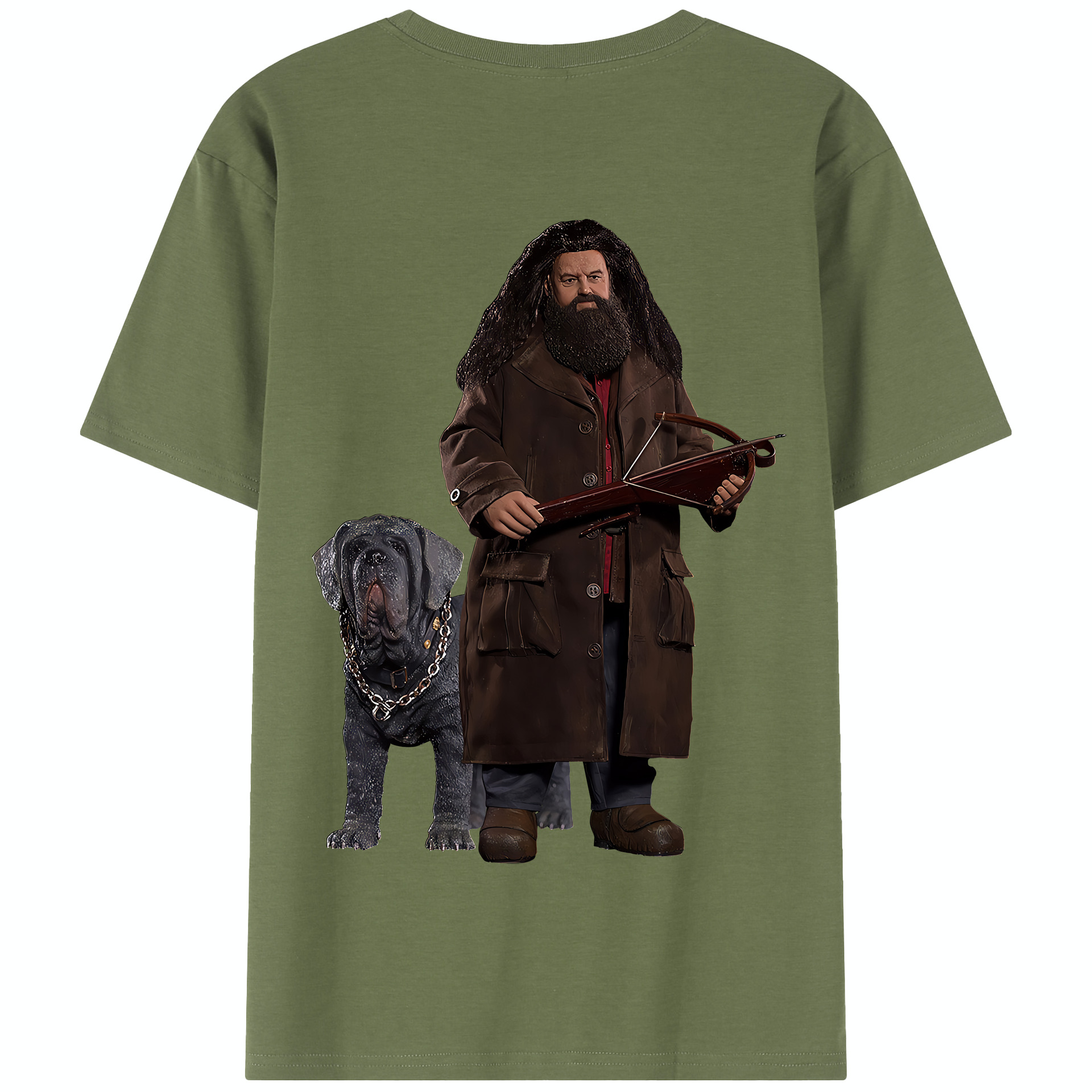 （画像用） Harry Potter ハリー・ポッターシリーズ 綿100％半袖Tシャツ（背面プリント）